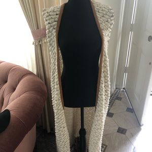 Free People Crochet Knit Duster